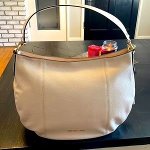 MK light pink leather purse see pictures for size